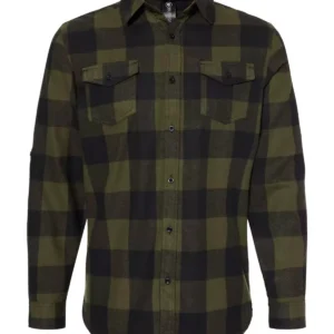 Burnside 8210 Yarn-Dyed Long Sleeve Flannel Shirt