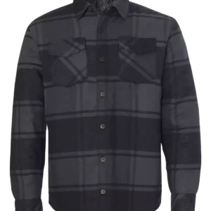Burnside 8610 Quilted Flannel Shirt Jacket