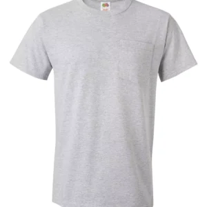 Fruit of the Loom 3930PR HD Cotton T-Shirt with a Pocket