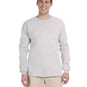 Fruit of the Loom 4930 Adult HD Cotton Long-Sleeve T-Shirt
