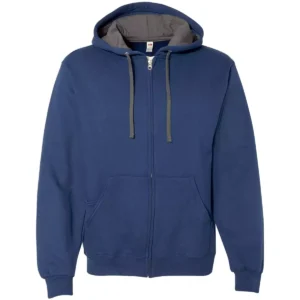 Fruit of the Loom SF73R Sofspun Hooded Full-Zip Sweatshirt