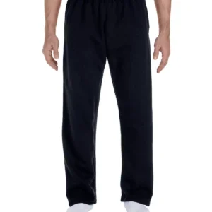 Gildan G123 Adult DryBlend Open-Bottom Sweatpants with Pockets