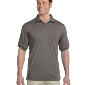 Gildan G890 Adult 6 oz., 50/50 Jersey Polo with Pocket