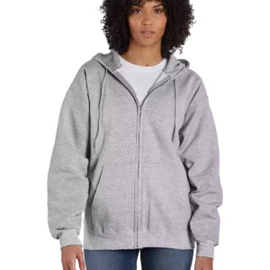 Hanes F280 Ultimate Cotton Full-Zip Hooded Sweatshirt